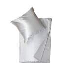 bed linen 100% silk Helios ash