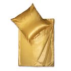 bed linen 100% silk Helios gold